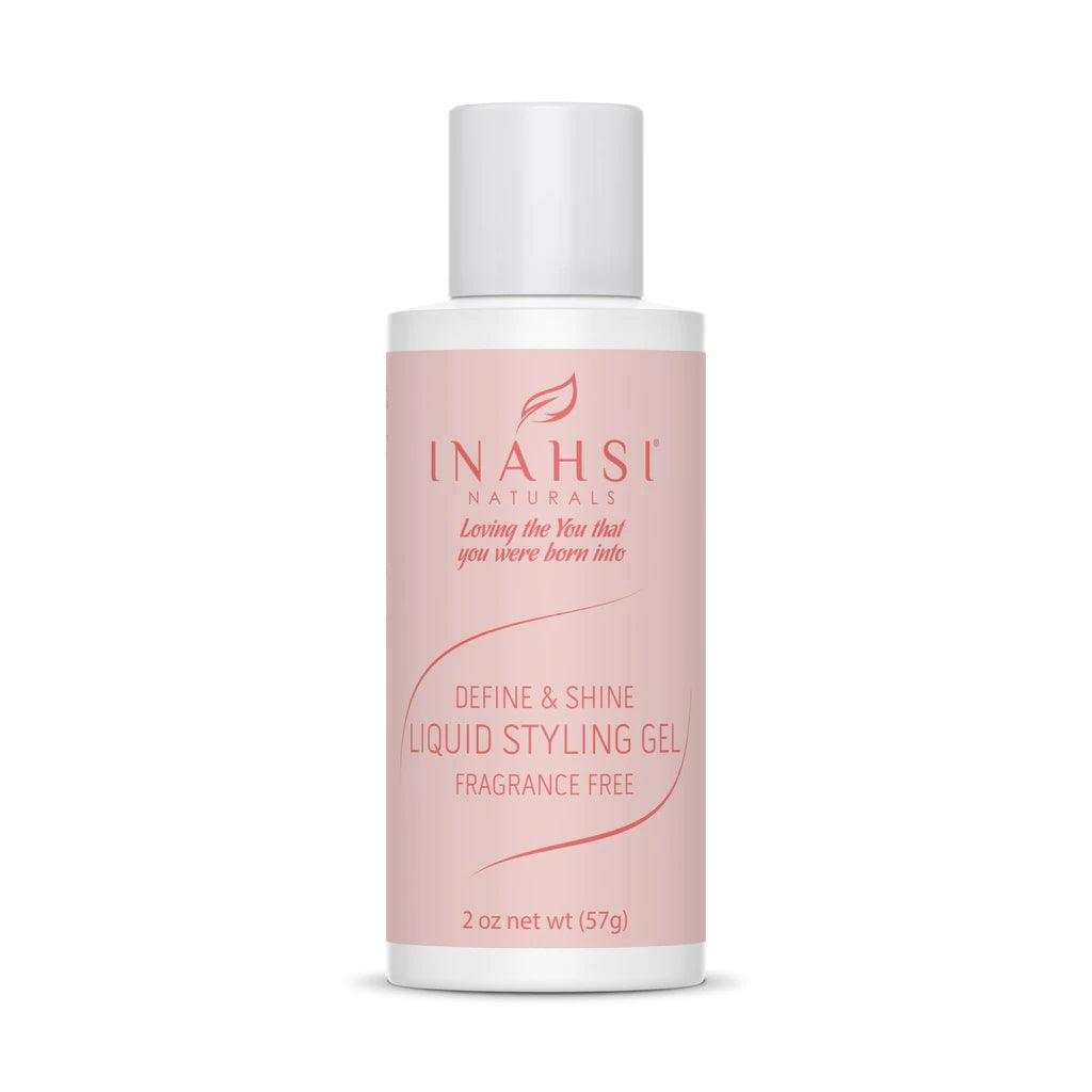 Inahsi Naturals Define & Shine Liquid Styling Gel Sin Fragrance