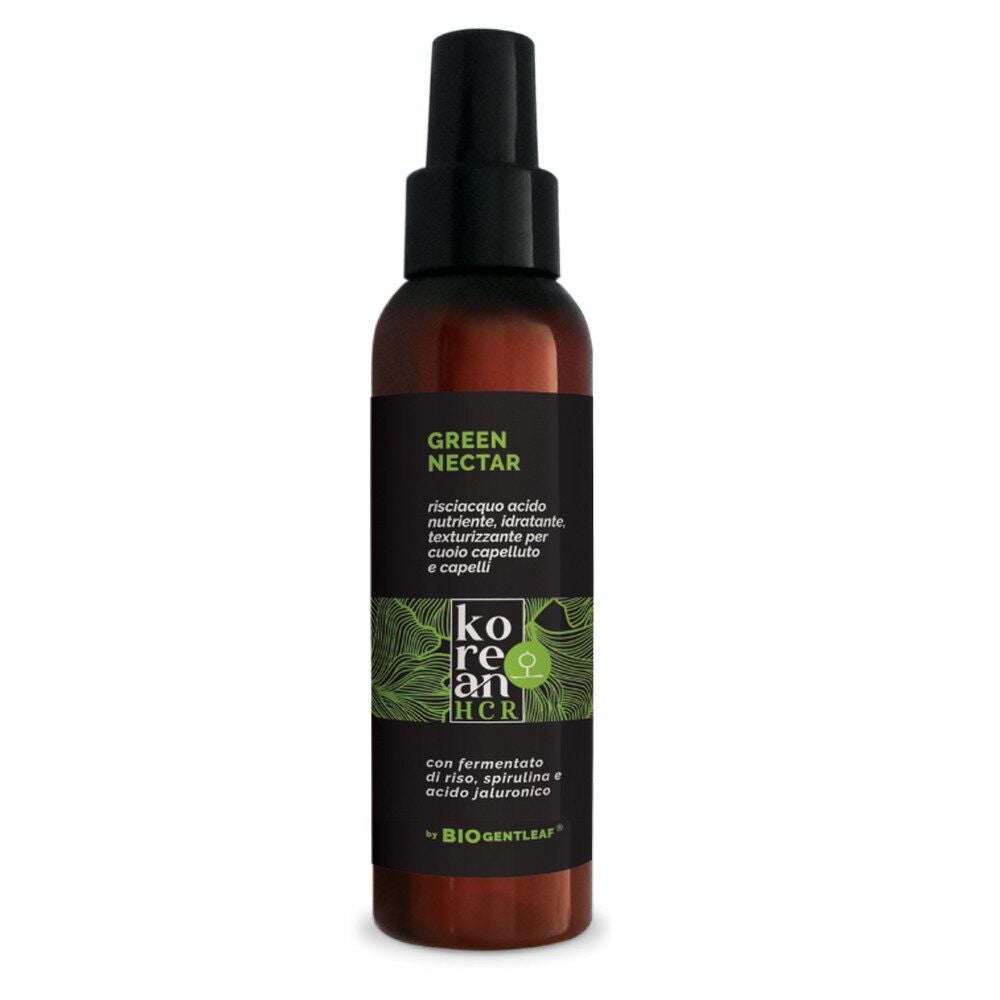 Bio Gentleaf Korean HCR Green Nectar Anti-Frizz, Acid Rinse, Heat Protector 100ml