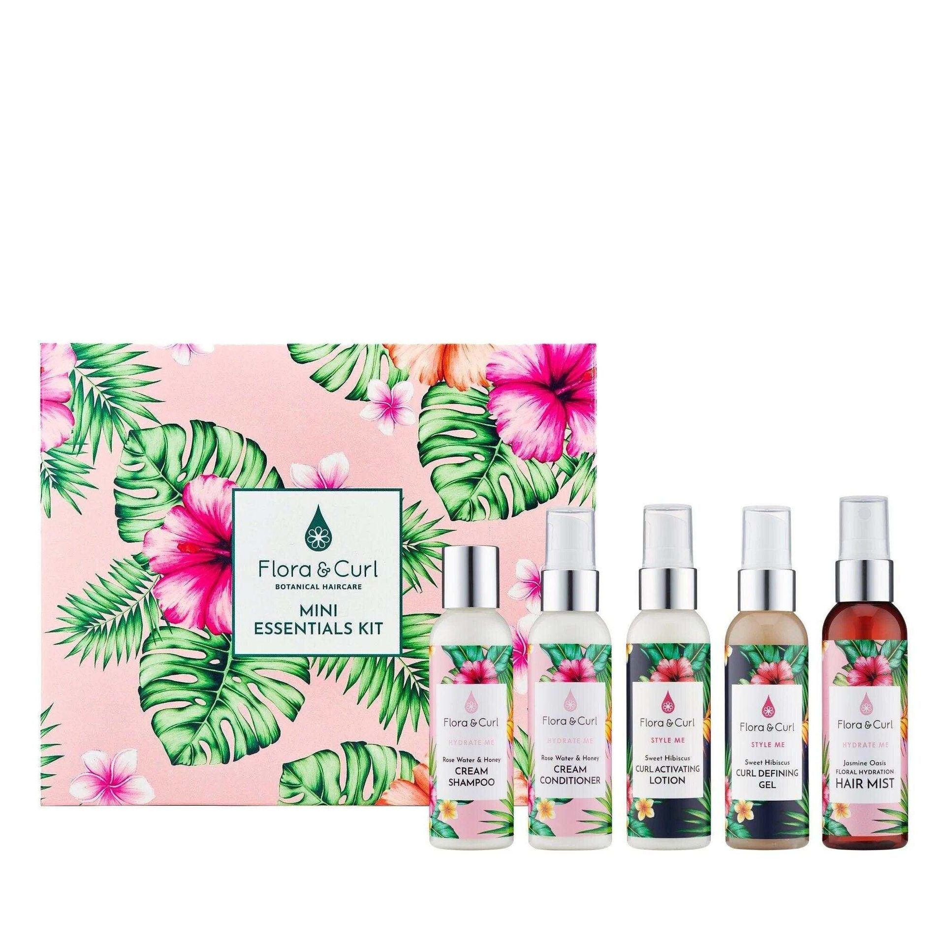 Flora & Curl Mini Essentials Curl Kit