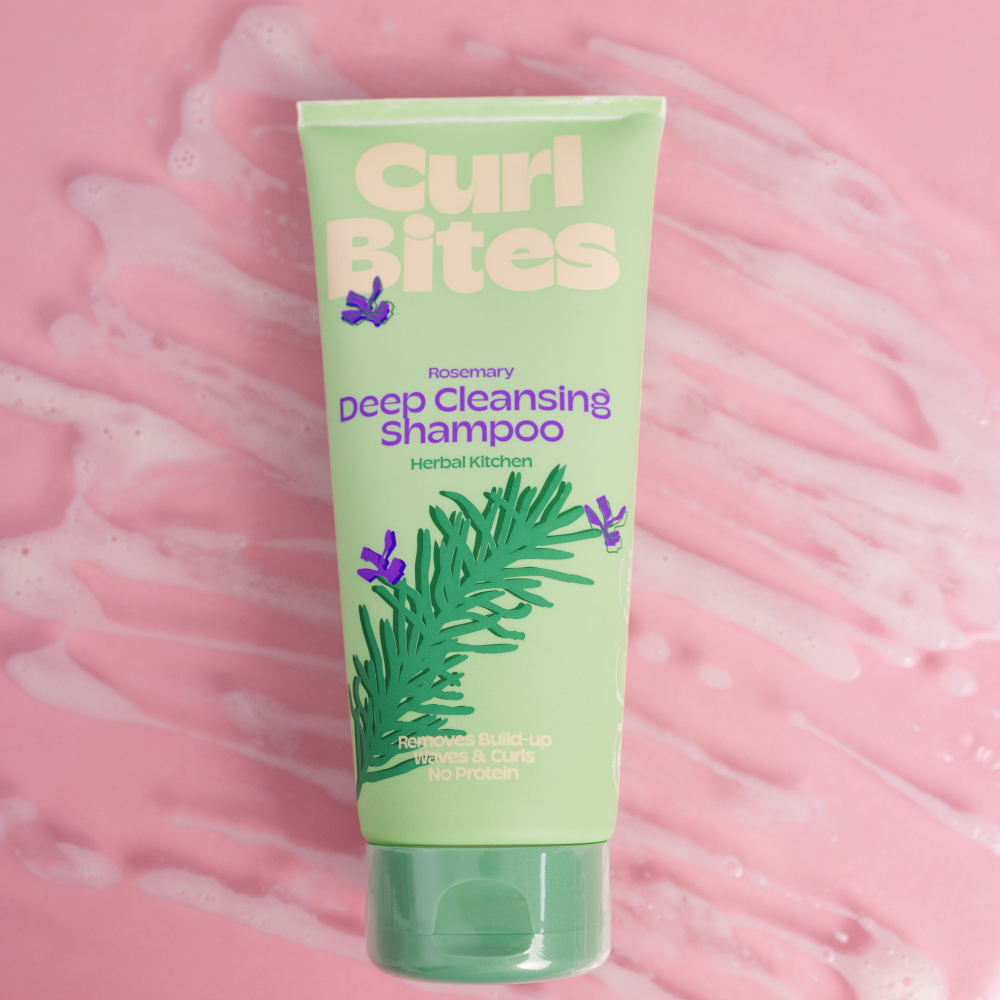Curl Bites Rosemary Deep Cleansing Shampoo 200ml