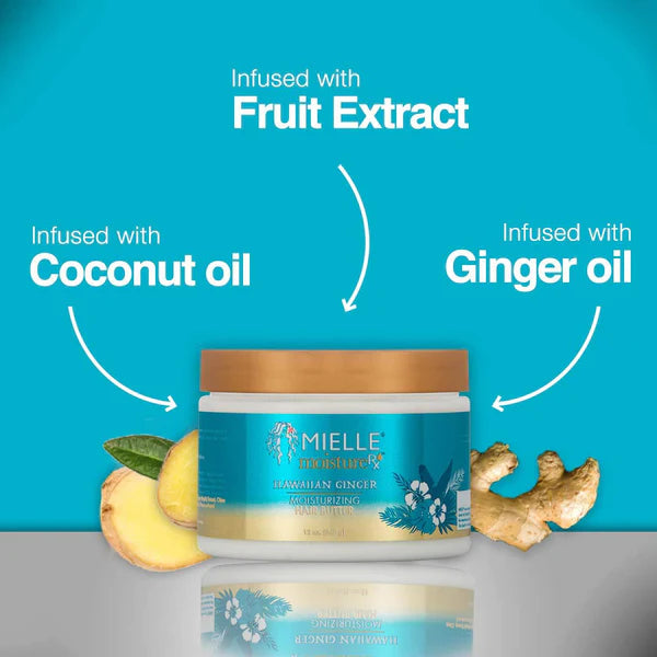 Mielle Moisture RX Hawaiian Ginger Moisturizing Overnight Conditioner 340g