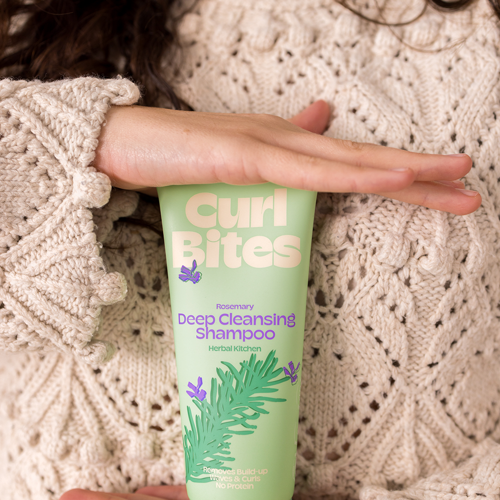 Curl Bites Rosemary Deep Cleansing Shampoo 200ml