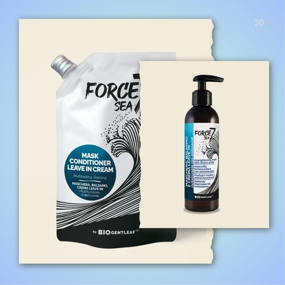 Bio Gentleaf Force 7 Sea Mask Conditioner Leave In Cream 200ml