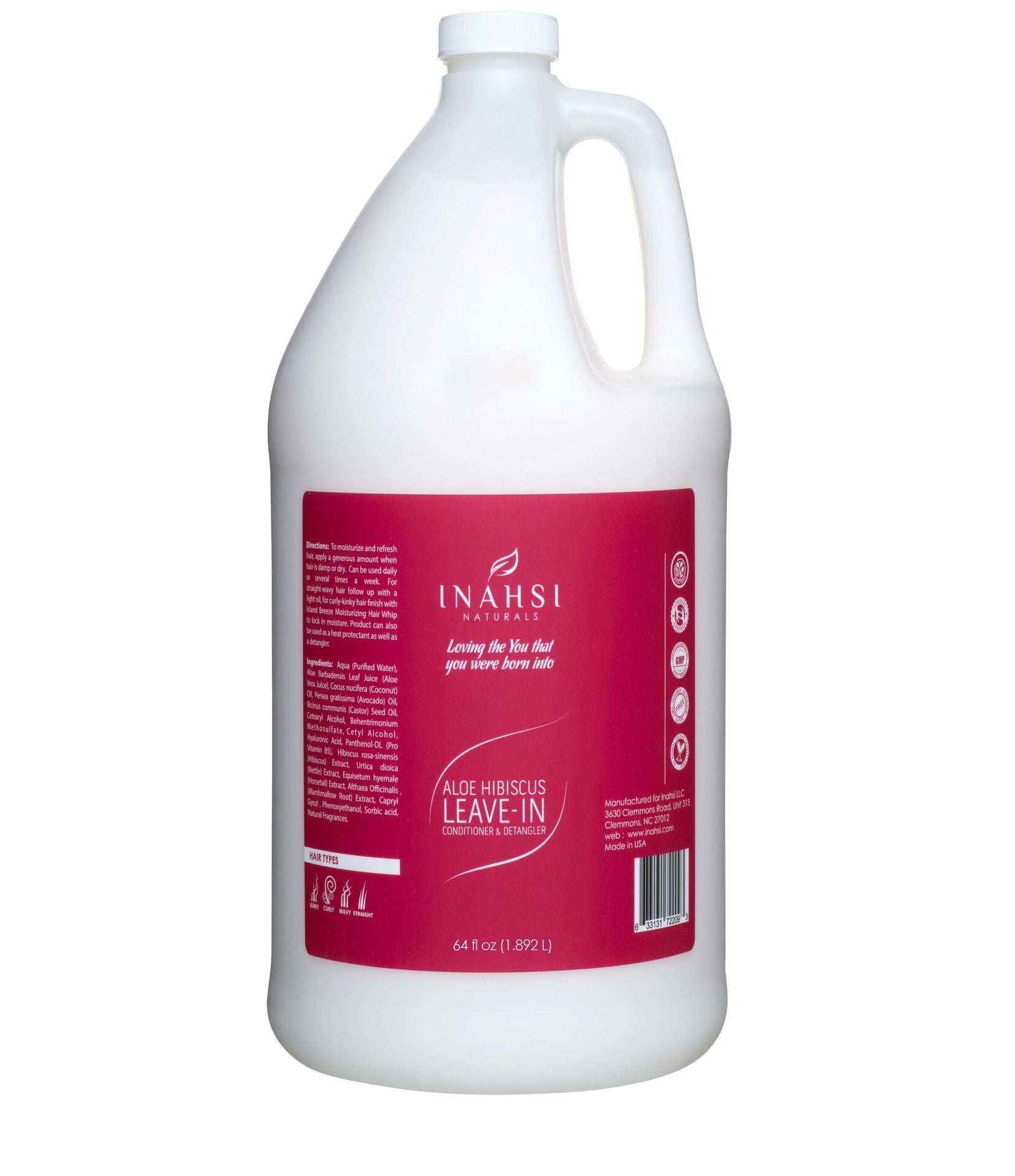 Inahsi Naturals Aloe Hibiscus Leave-In Conditioner & Detangler