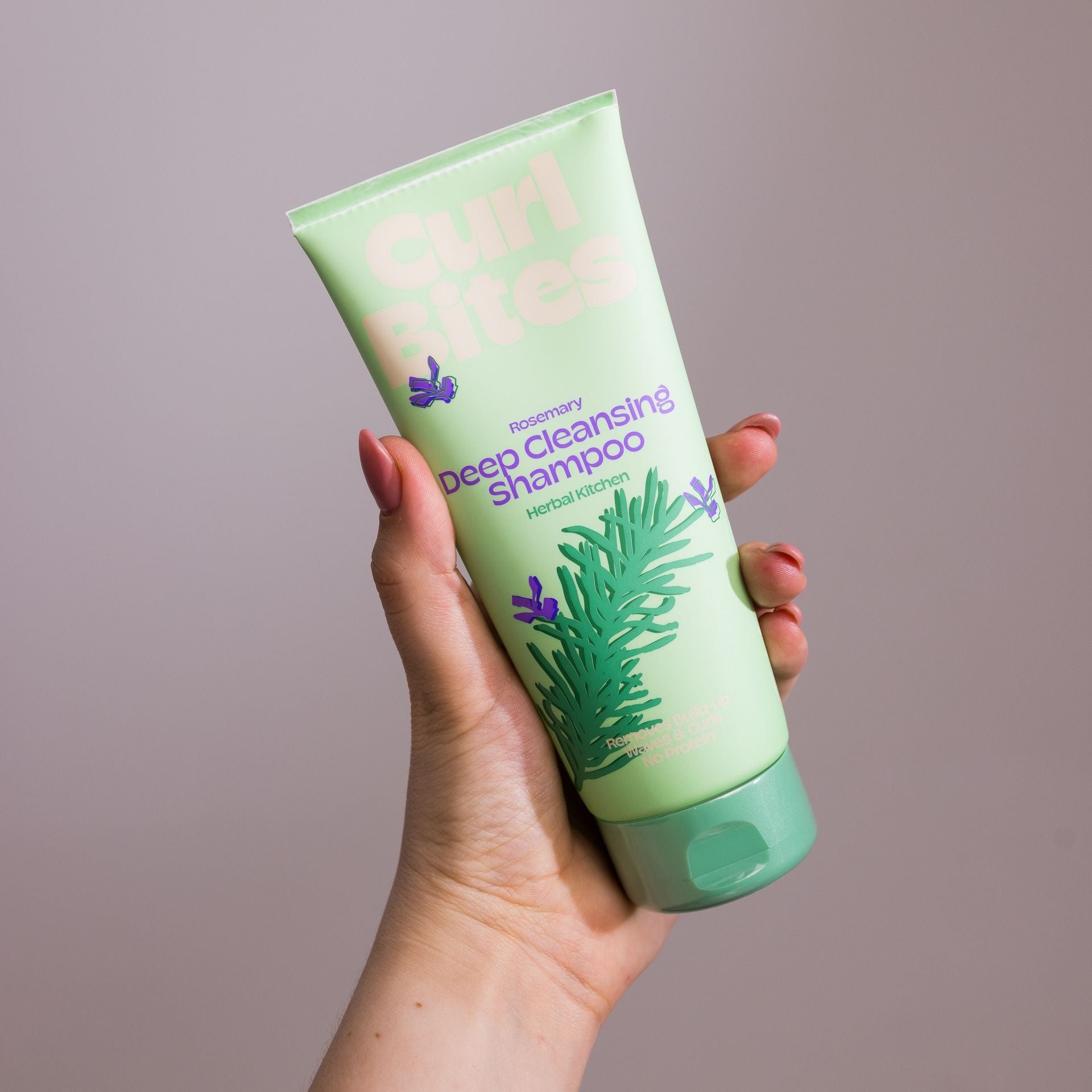 Curl Bites Rosemary Deep Cleansing Shampoo 200ml