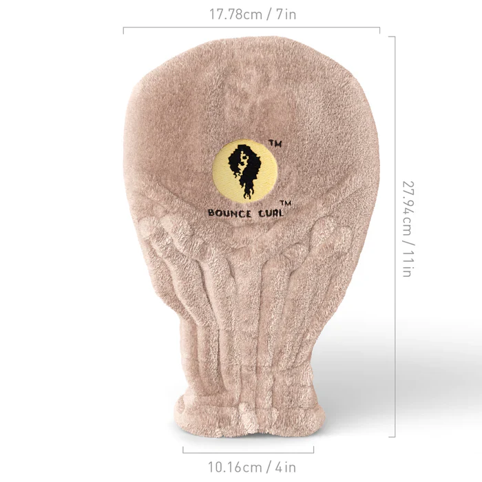 Bounce Curl Hair Drying Mittens