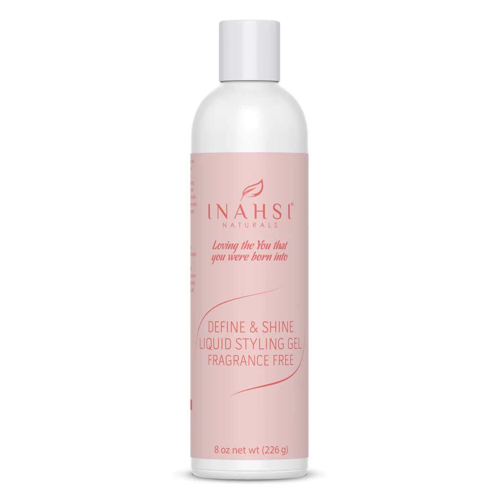 Inahsi Naturals Define & Shine Liquid Styling Gel Sin Fragrance