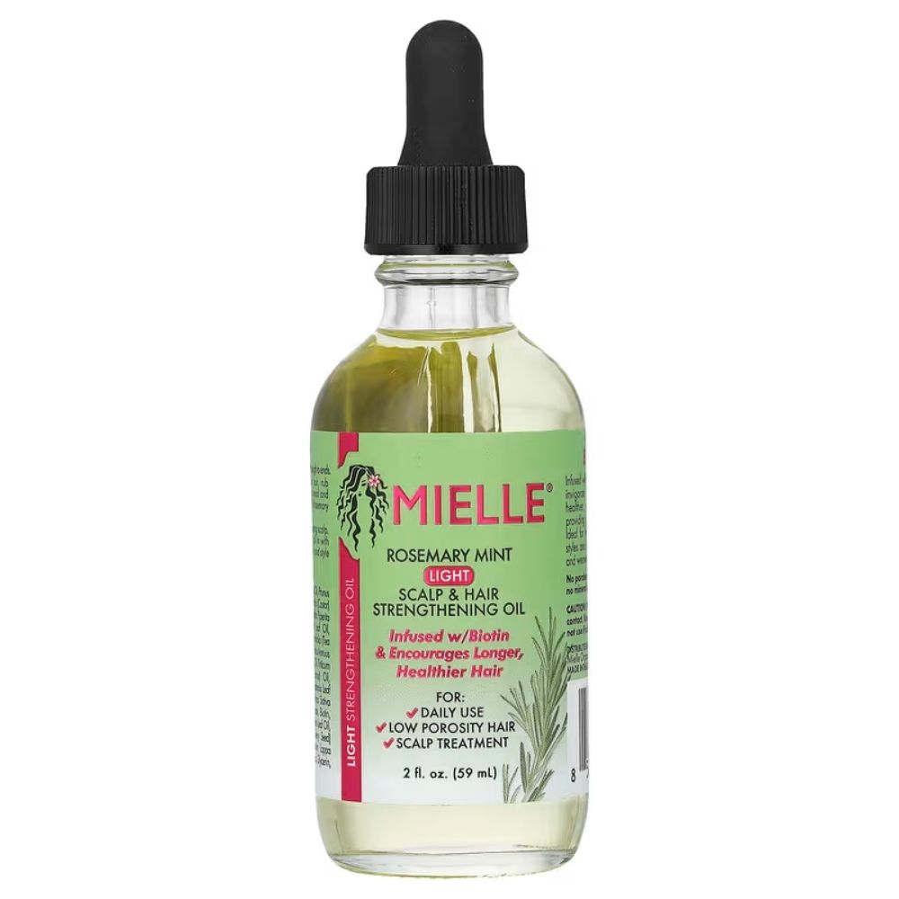 Mielle Rosemary Mint Scalp & Hair Strengthening Oil (Light) 59ml