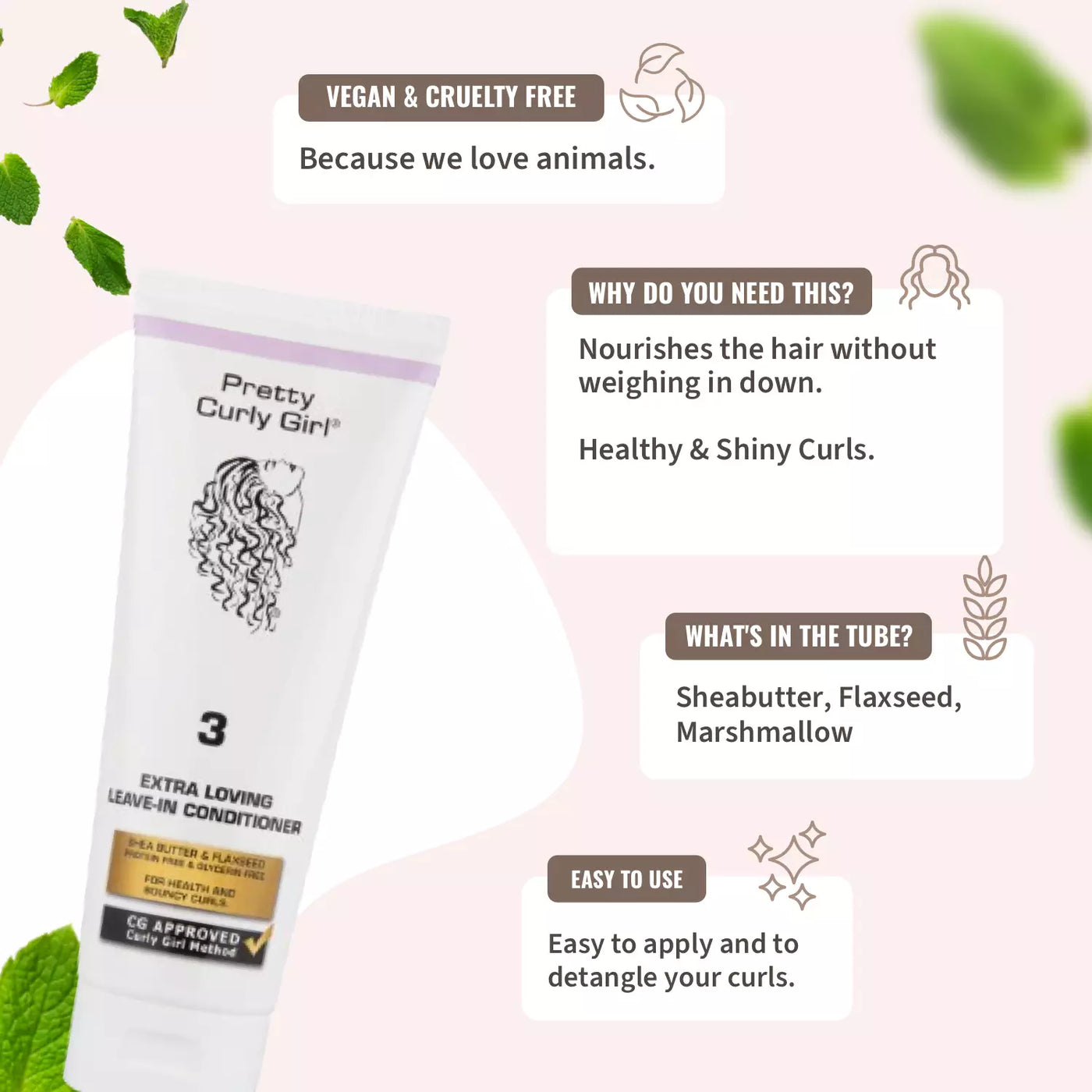 Pretty Curly Girl Extra Loving Leave-In Conditioner