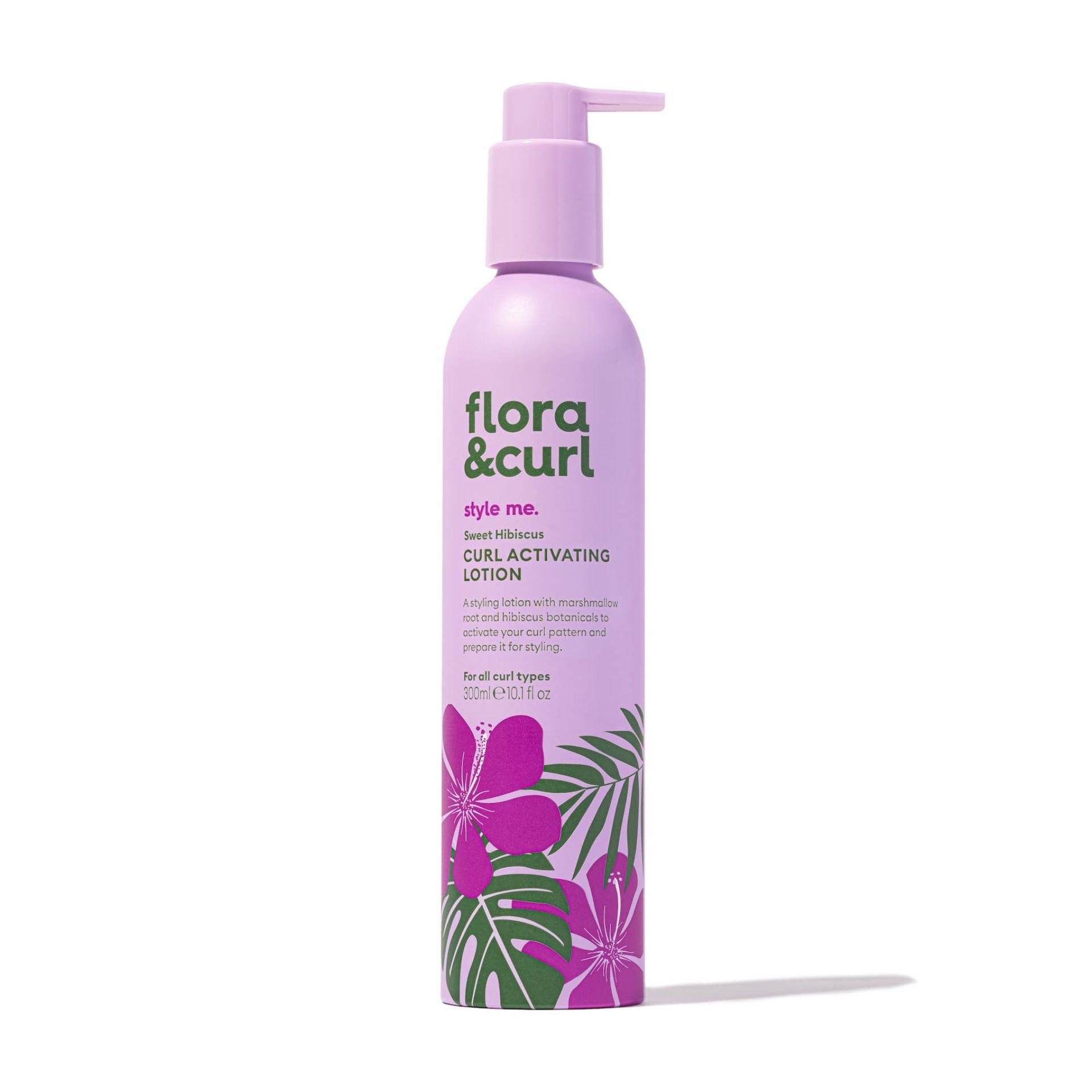Flora & Curl Style Me Sweet Hibiscus Curl Activating Lotion 300ml