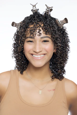 Bounce Curl Stay Lifted! Volume Root Clips (Tan)