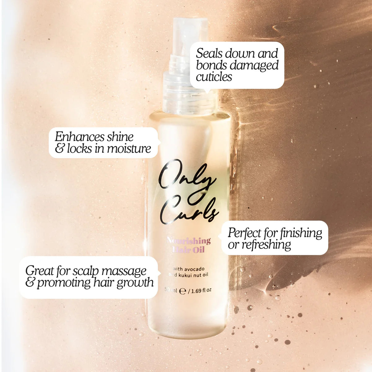 Only Curls Nourishing Hair Oil