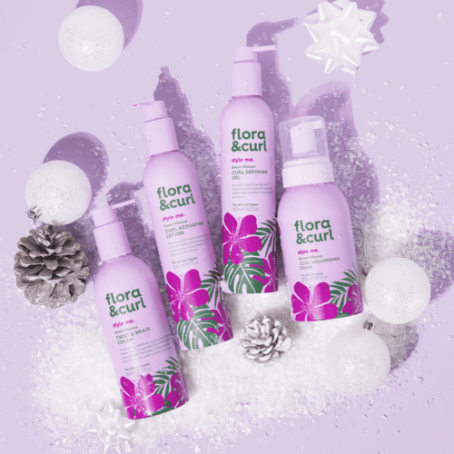 Flora & Curl Style Me Sweet Hibiscus Twist & Braid Cream 300ml