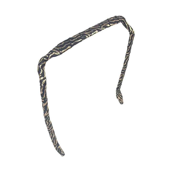 Zazzy Bandz Gold and Black Zebra