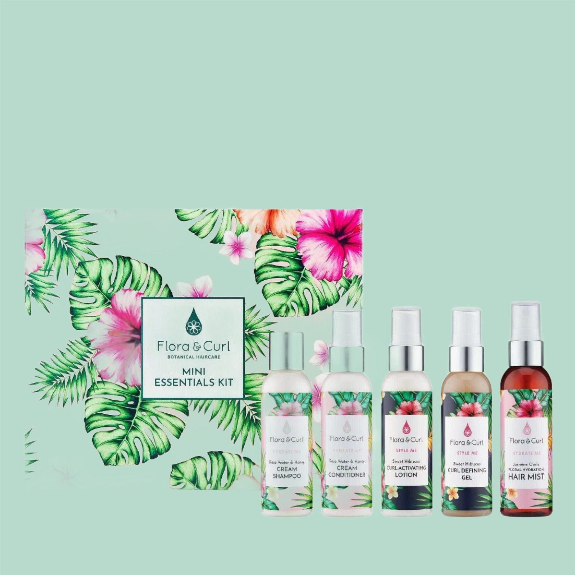Flora & Curl Mini Essentials Curl Kit