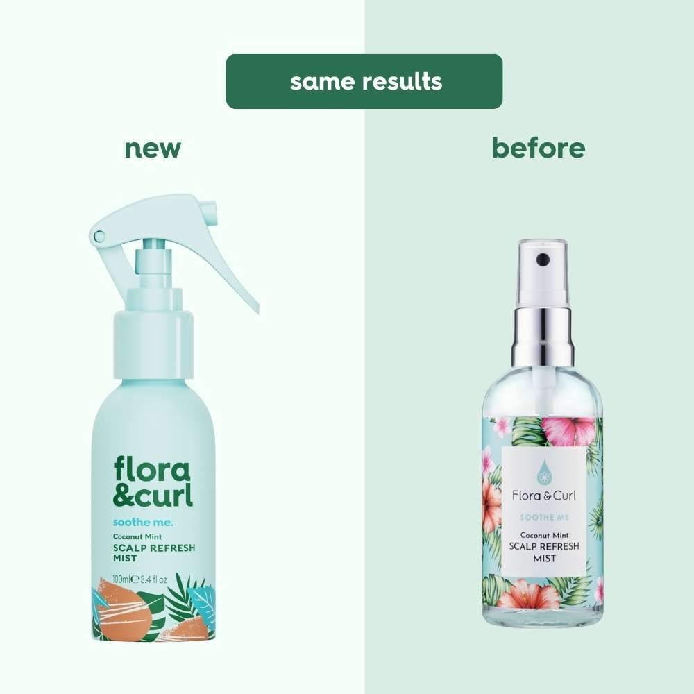 Flora & Curl Soothe Me Coconut Mint Scalp Refresh Mist 100ml