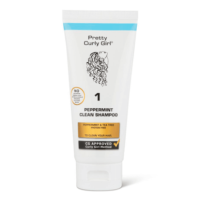 Pretty Curly Girl Peppermint Clean Shampoo
