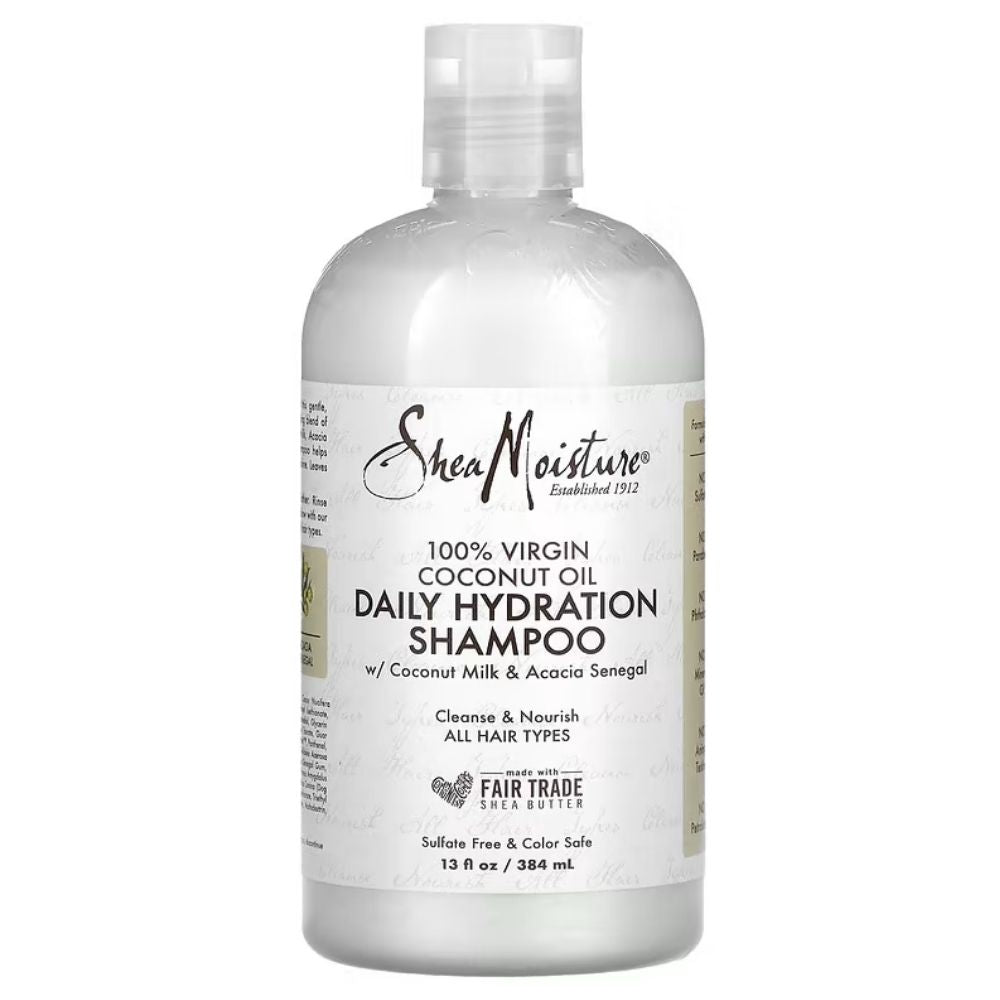 Shea Moisture 100% Virgin Coconut Oil Daily Hydration Shampoo 384ml