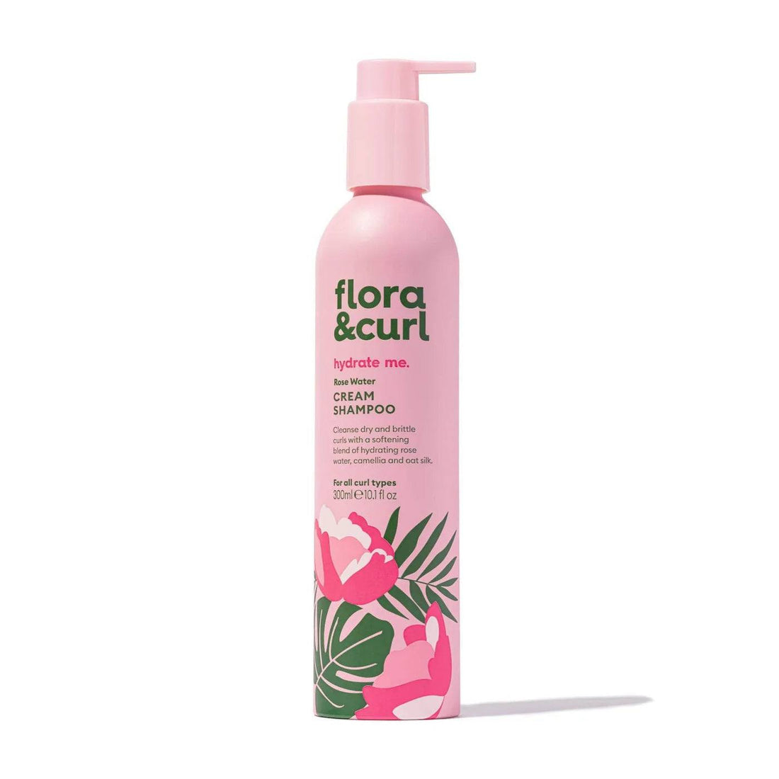 Flora &amp; Curl Hydrate Me Rose Water Cleansing Duo