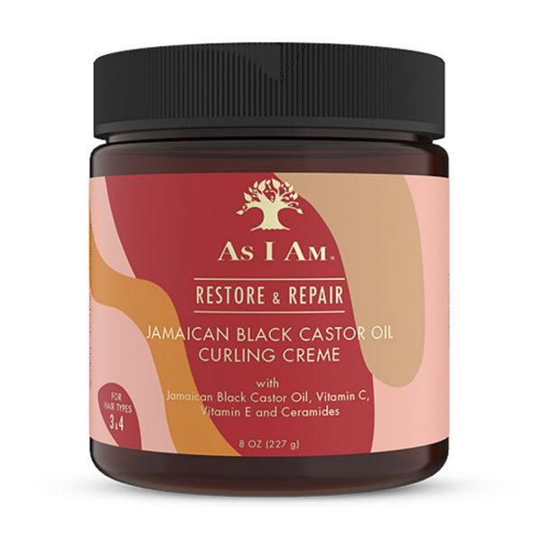 As I Am Jamaican Black Caster Oil Curling Cream 227g