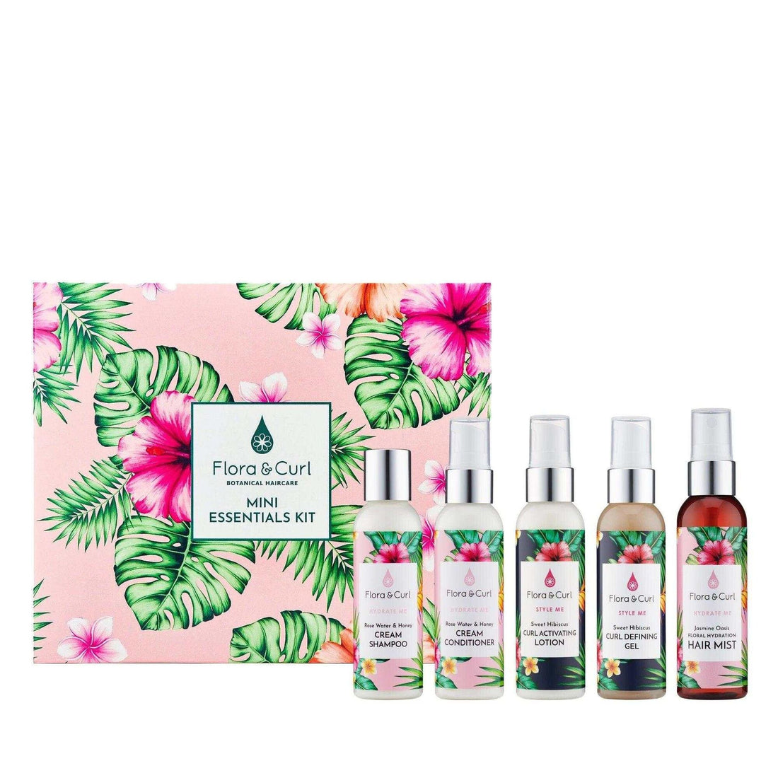 Flora &amp; Curl Travel Essentials Kit