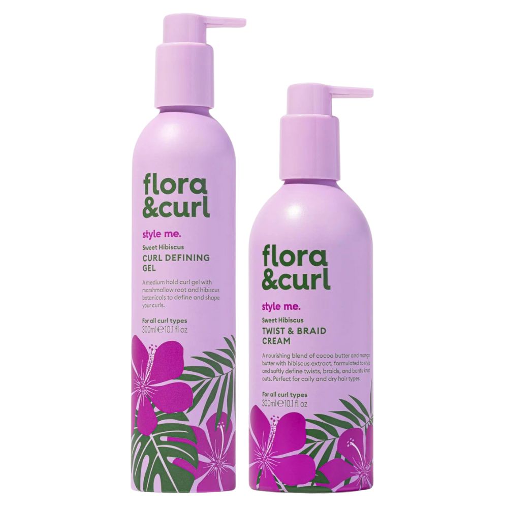 Flora &amp; Curl Sweet Hibiscus Curl Defining Pack