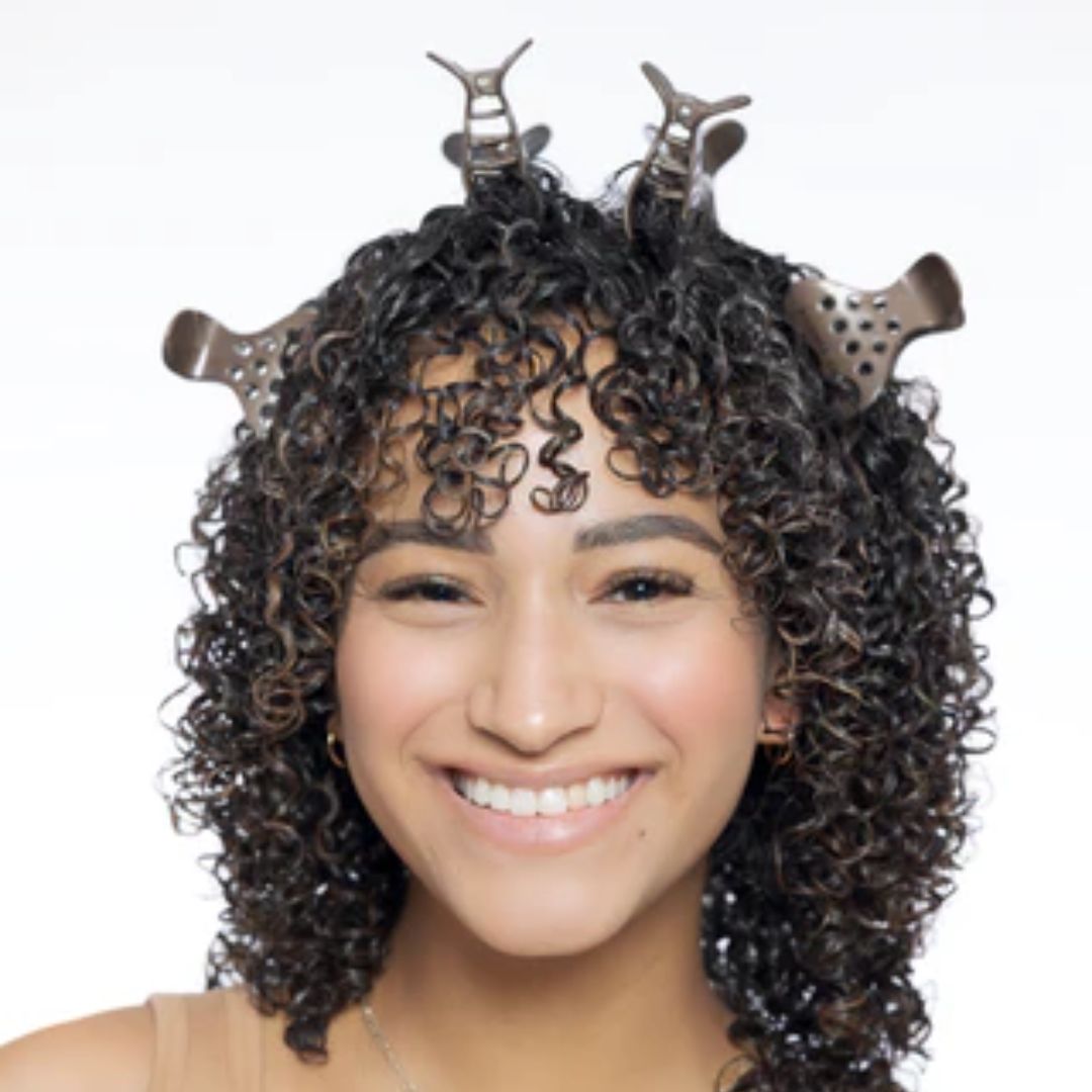 Bounce Curl Stay Lifted! Volume Root Clips (Brown)