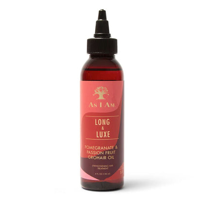 As I Am Long &amp; Luxe Gro Hair Oil 4oz