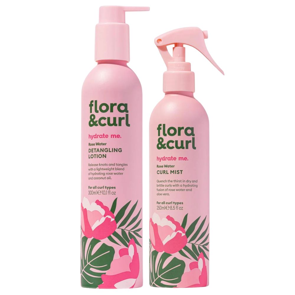 Flora &amp; Curl Hydrate Me Rose Water Hydrating Pack