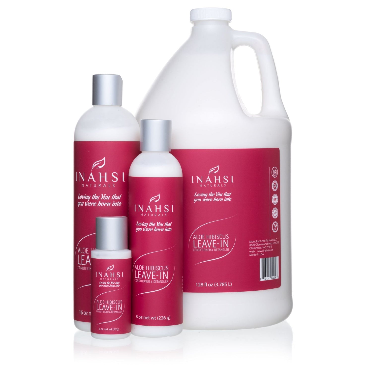 Inahsi Naturals Aloe Hibiscus Leave-In Conditioner &amp; Detangler