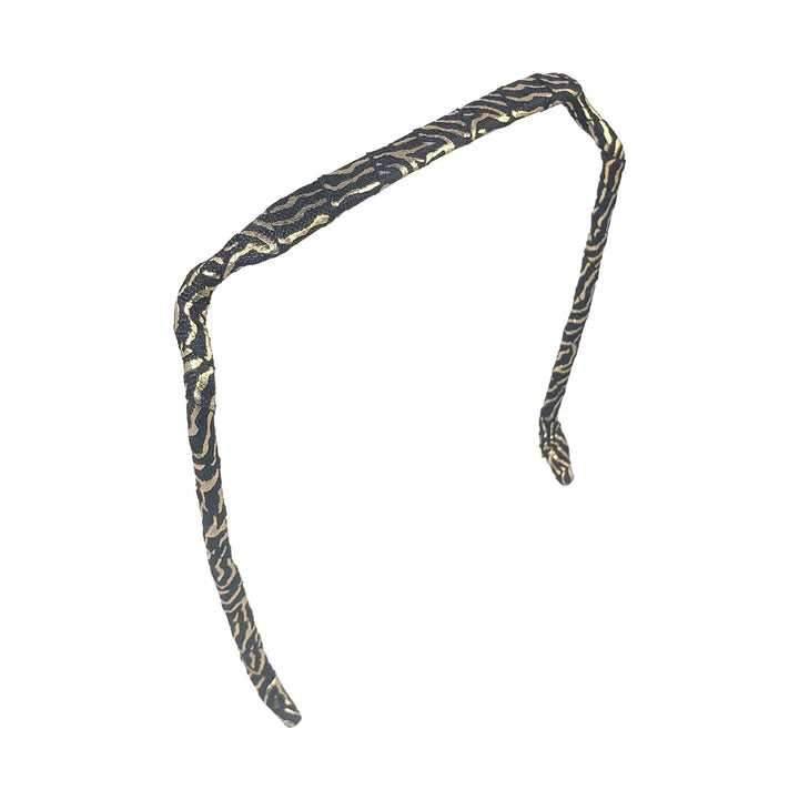 Zazzy Bandz Gold and Black Zebra