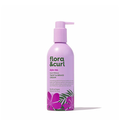 Flora &amp; Curl Style Me Sweet Hibiscus Twist &amp; Braid Cream 300ml