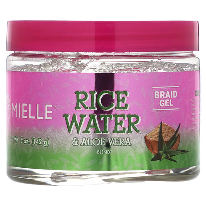 Mielle Rice Water &amp; Aloe Braid Gel 142g