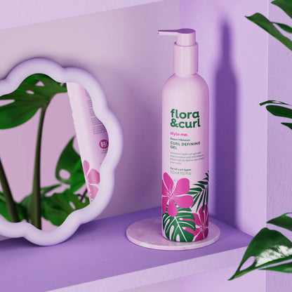Flora &amp; Curl The Coily Hair Styling Kit