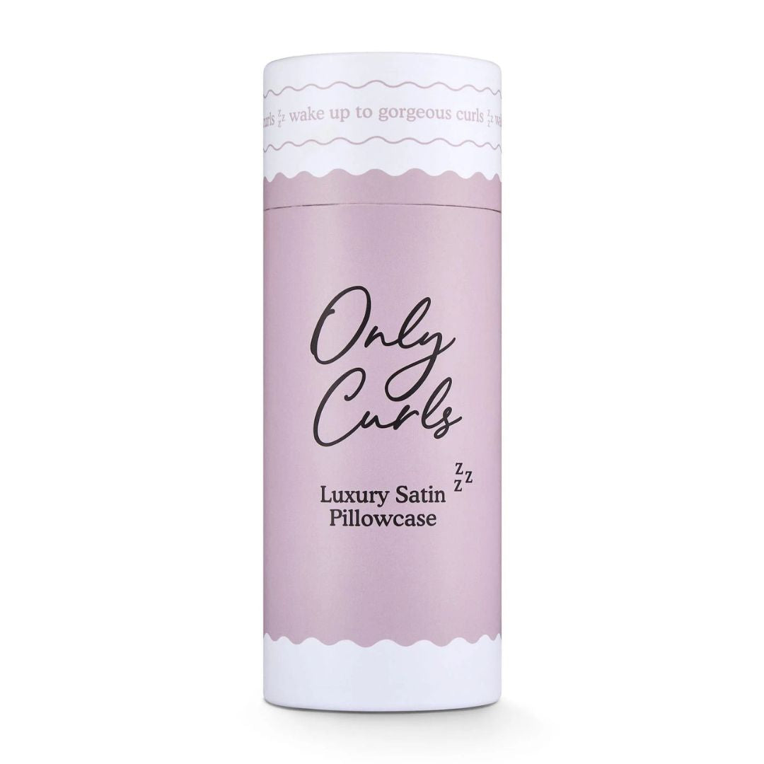 Only Curls Satin Pillowcase White