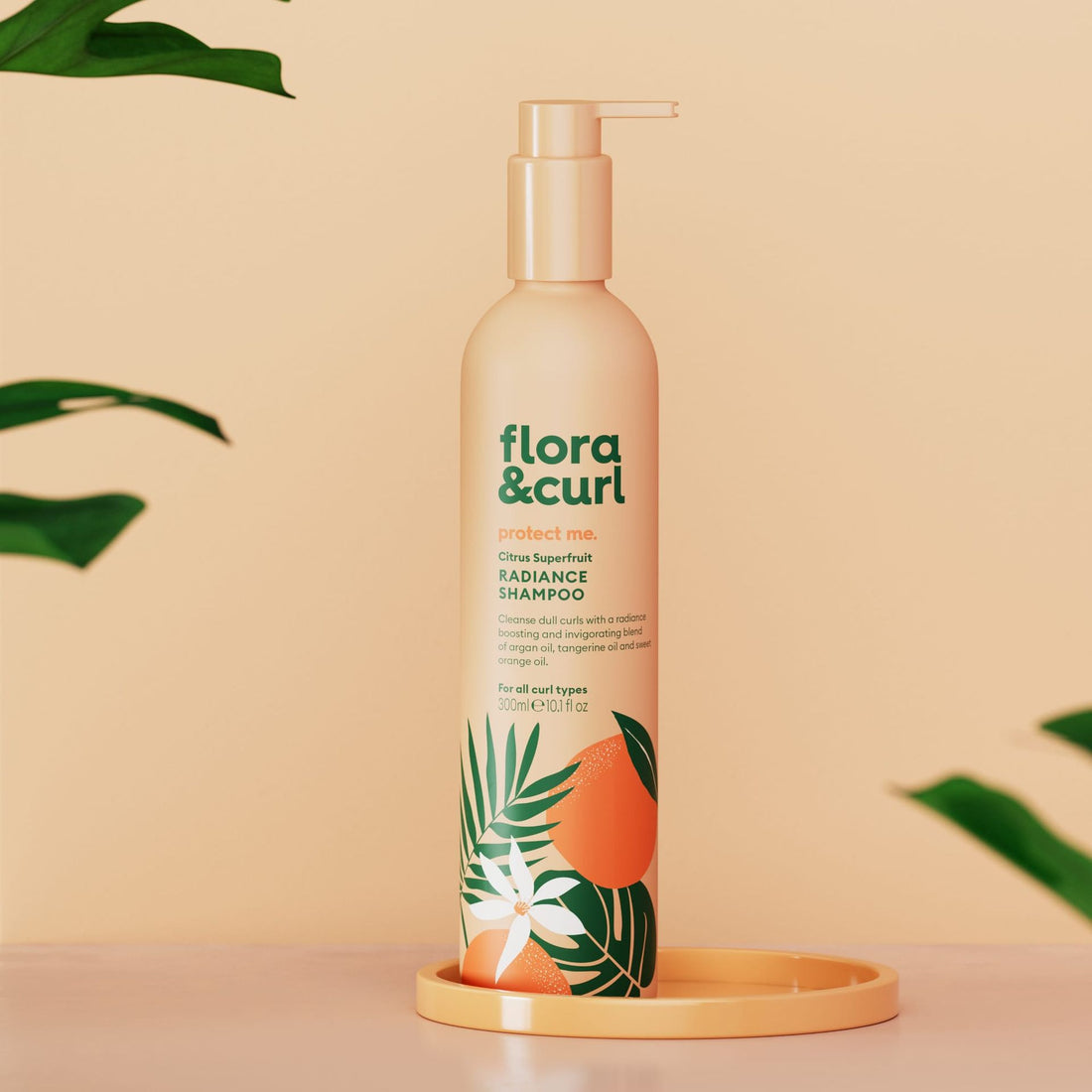 Flora &amp; Curl Citrus Superfruit Radiance Shampoo 300ml