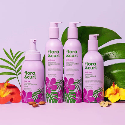 Flora &amp; Curl Style Me Sweet Hibiscus Twist &amp; Braid Cream 300ml