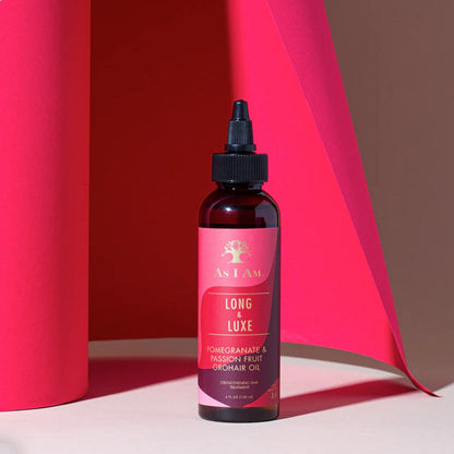 As I Am Long &amp; Luxe Gro Hair Oil 4oz
