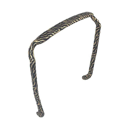 Zazzy Bandz Gold and Black Zebra