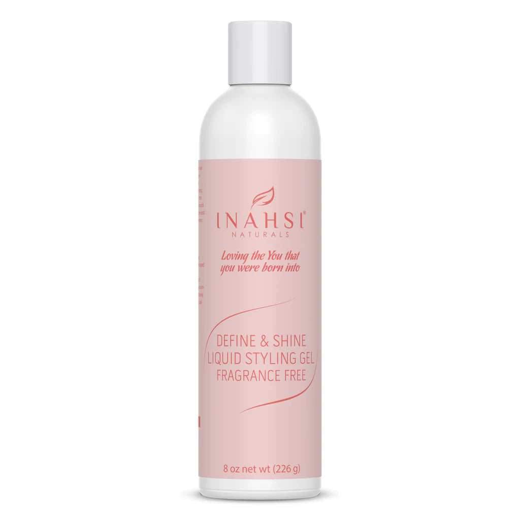 Inahsi Naturals Define &amp; Shine Liquid Styling Gel Sin Fragrance