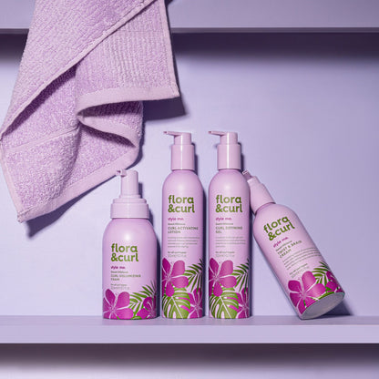 Flora &amp; Curl Style Me Sweet Hibiscus Curl Defining Gel 300ml