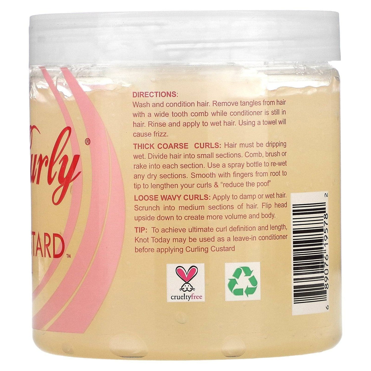 Kinky Curly Gel Curling Custard