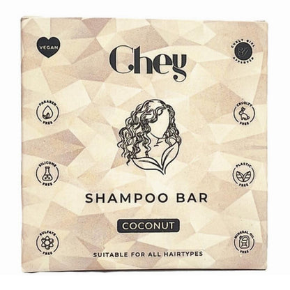 Chey Hair Care Shampoo Solid Bar Coconut 60g