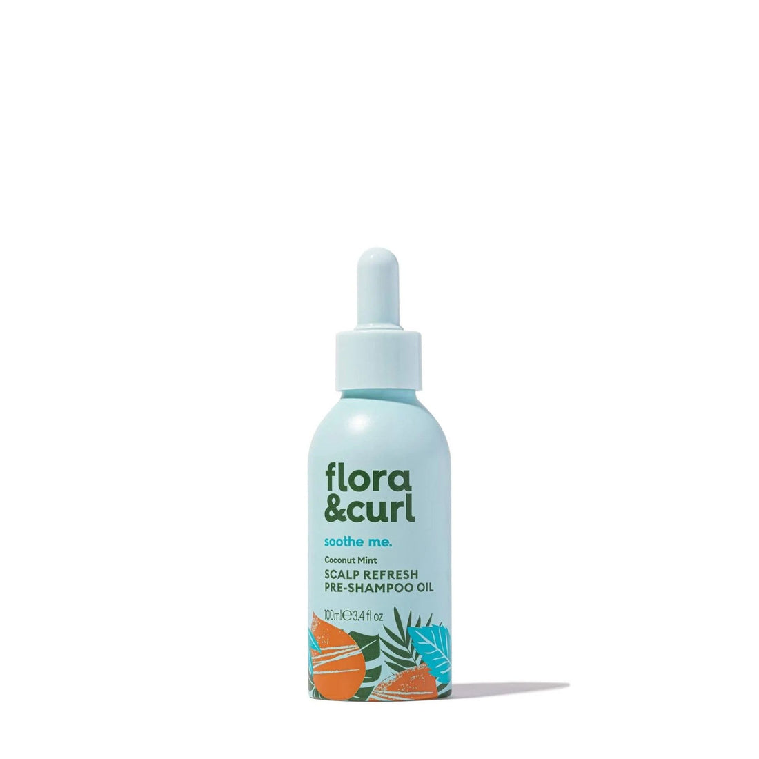Flora &amp; Curl Coconut Mint Scalp Refresh Pre &amp; Post Shower Treatment Duo