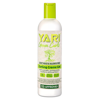 Yari Green Curls Light-Hold Curling Cream Gel 355ml