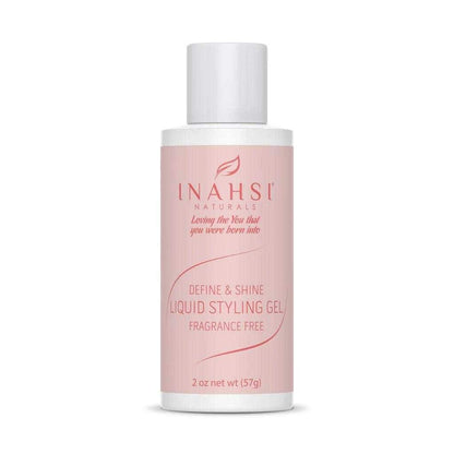 Inahsi Naturals Define &amp; Shine Liquid Styling Gel Sin Fragrance