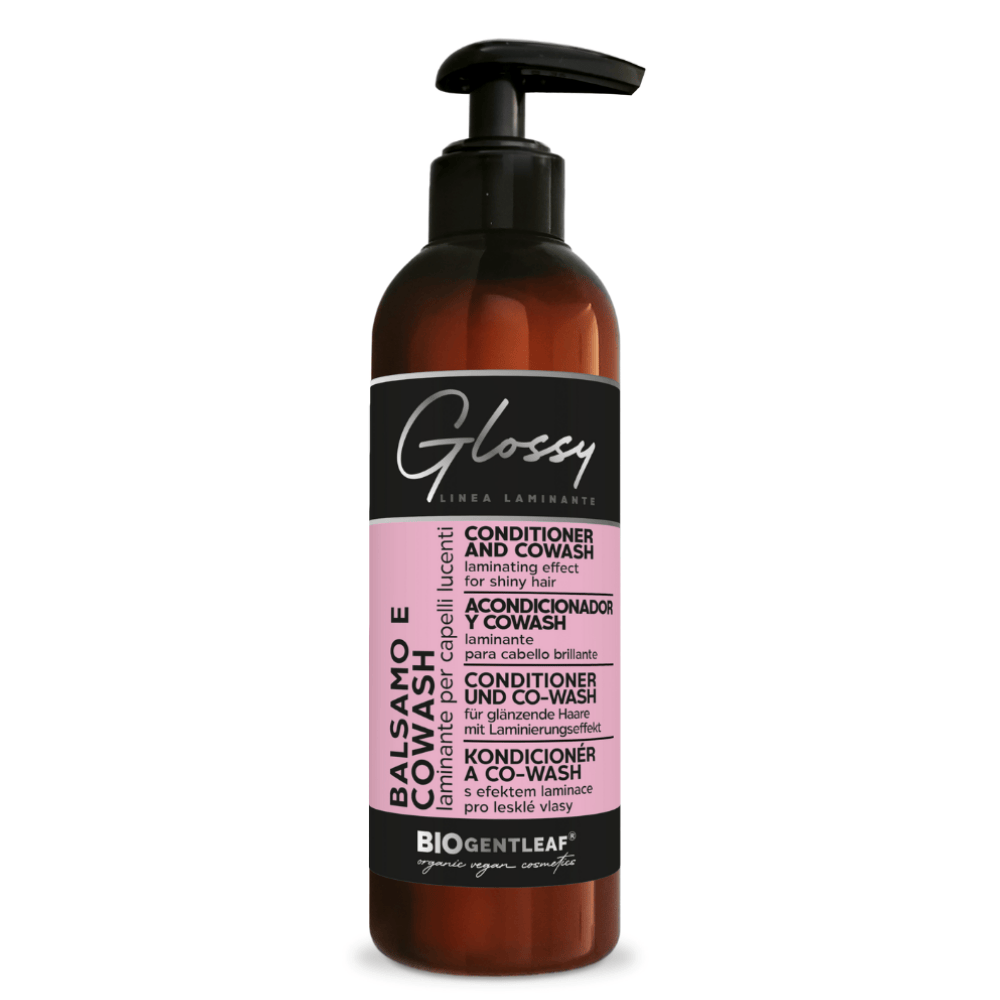 Bio Gentleaf Glossy Laminating Conditioner and Co-Wash for Shiny Hair 200 ml