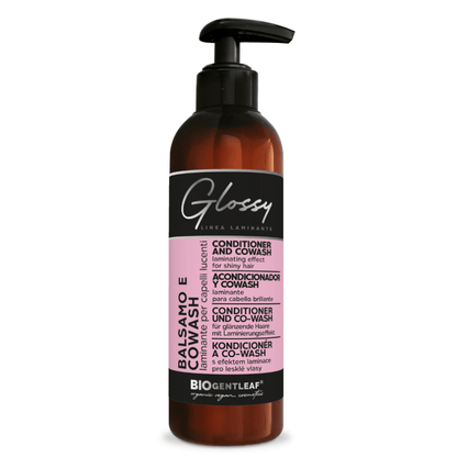 Bio Gentleaf Glossy Laminating Conditioner and Co-Wash for Shiny Hair 200 ml