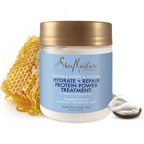 Shea Moisture Manuka Honey &amp; Yogurt Hydrate + Repair Protein Power Treatment 227g