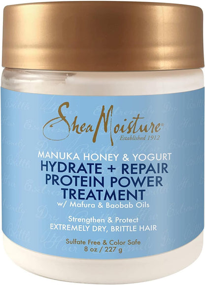 Shea Moisture Manuka Honey &amp; Yogurt Hydrate + Repair Protein Power Treatment 227g